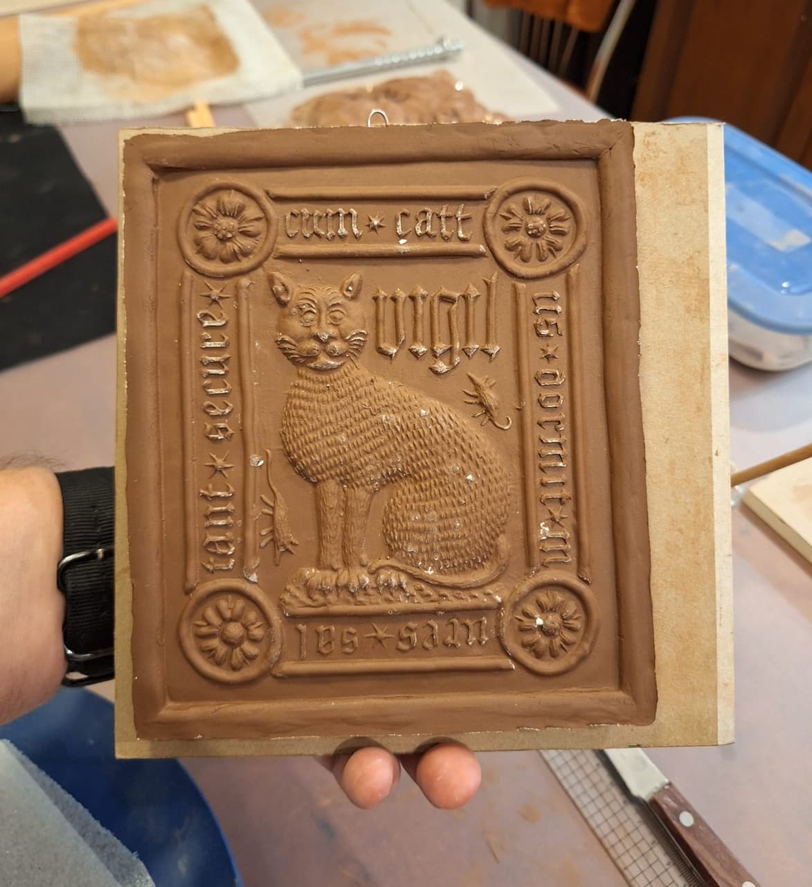 Work in the workshop