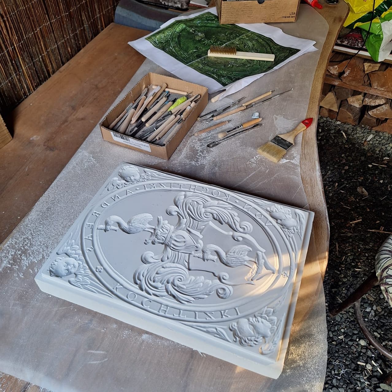 Work in the workshop